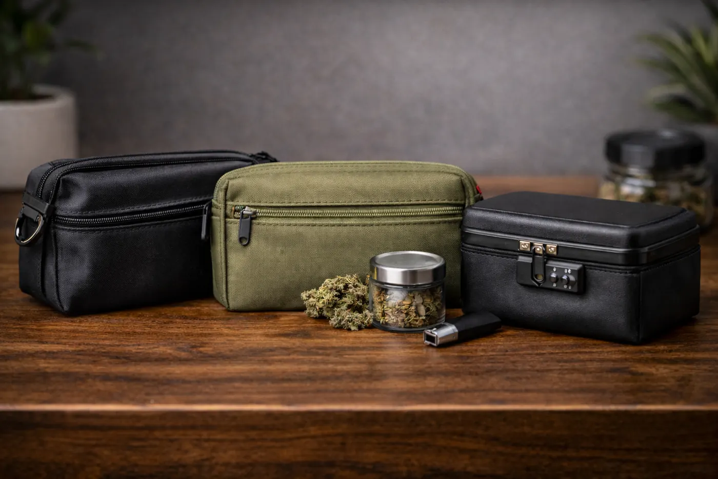 Best Small Cases for a Grinder and Lighter.